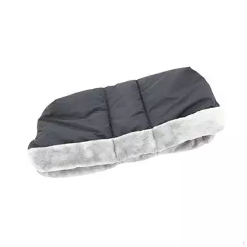 Ветрозащитные теплые перчатки для детской коляски, зимняя мягкая грелка для рук