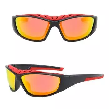 Ветрозащитные велосипедные очки для мужчин и женщин, солнцезащитные очки для мотокросса, велосипеда, очки для спорта на открытом воздухе, для путешествий, пешего туризма, поляризованные очки UV400, солнцезащитные солнцезащитные очки белый