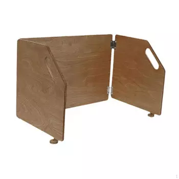 Ветрозащитный экран для кемпинговой печи, ветрозащитный экран для гриля, складной щиток для приготовления пищи коричневый