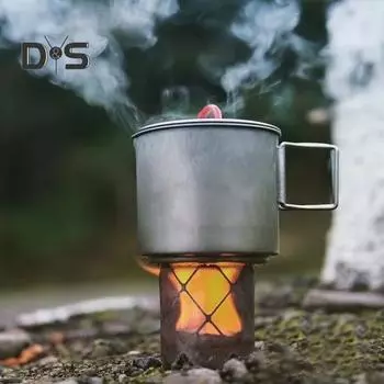 Ветрозащитный экран для походной плиты, сверхлегкий, из нержавеющей стали, подставка для спиртовой плиты, ветрозащитный экран, многофункциональный чехол для лампы для кемпинга и пеших походов на открытом воздухе