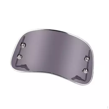 Ветрозащитный экран мотоцикла, удобный монтаж зеркал заднего вида, расстояние 30-42 см, премиум-класса Clear 3mm Thickness