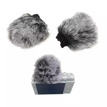 Ветрозащитный экран с шумоподавлением для микрофонов ZV1 VLOG, ветрозащитный экран, долгий срок службы, улучшение качества звука