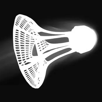 Ветрозащитный бадминтон для уличного бадминтона, ветрозащитный пластиковый мяч, нейлоновый волан 1PCS