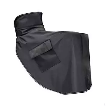 Ветрозащитный чехол для мотоцикла, теплый универсальный зимний фартук со светоотражающими полосами