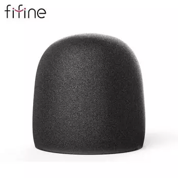Ветрозащитный хлопковый ветрозащитный губчатый чехол для микрофона fifine Non-Vandi только для K678/K690