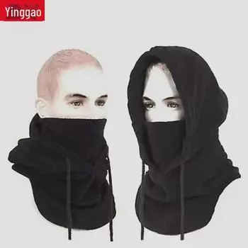 Ветрозащитный и морозостойкий велосипедный шлем - флисовая маска для тепла на открытом воздухе One Size