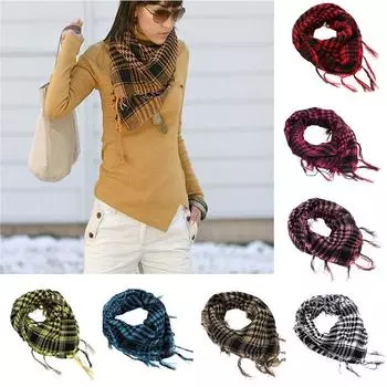 Ветрозащитный и пескозащитный теплый шарф, длинный мягкий шарф с запахом, шаль, шарфы фиолетовый