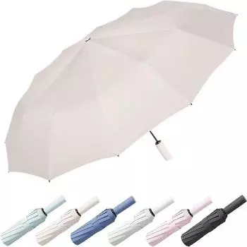 Ветрозащитный компактный зонт, автоматический складной деловой роскошный зонт от солнца и дождя, дорожный зонт 16K с двойными костями, большой зонт