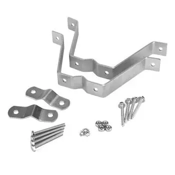 Ветрозащитный кронштейн для крепления антенны, прочный, выдерживающий нагрузку, простой монтаж, универсальный, сверхпрочный комплект кронштейнов для крепления телевизионных антенн на столб Sets