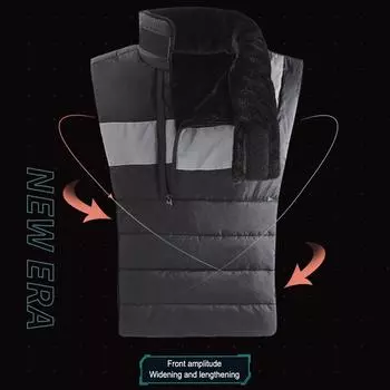 Ветрозащитный мотоциклетный велосипедный шейный платок, утеплитель для шеи, зимний мотоциклетный жилет, шарф, светоотражающий воротник для локомотива чёрный