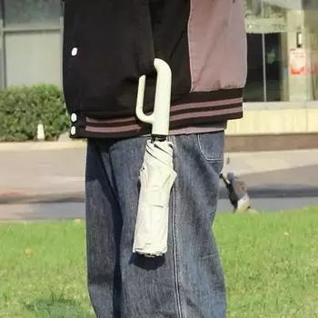 Ветрозащитный прочный автоматический складной зонт с 20 костями, 105 см, усиленный автоматический складной зонт для мужчин, большая ручка с пряжкой, ветро- и водостойкий