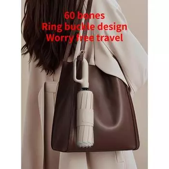 Ветрозащитный прочный автоматический складной зонт с 20 костями, 105 см, усиленный автоматический складной зонт для мужчин, большая ручка с пряжкой, ветро- и водостойкий