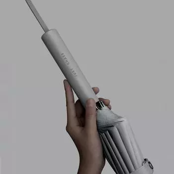 Ветрозащитный зонт, прочный, 24 спицы, длинная ручка, большой зонт для мужчин и женщин, для гольфа, для отдыха на природе, японский зонт от дождя серый