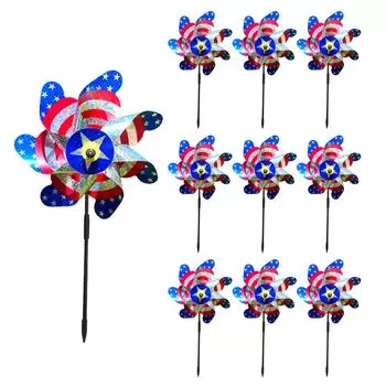 Ветряная мельница для отпугивания птиц, цвет 7 штук, ветряная мельница, балкон, ферма, украшение, ветряная мельница