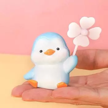 Ветряная мельница Маленькие аксессуары Смоляные офисные декомпрессионные настольные игрушки Милые мультяшные животные Игрушки Автомобильные аксессуары