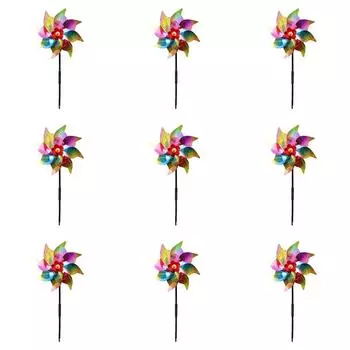 Ветряная мельница, отпугивающая птиц, фруктовый сад, светоотражающая ветряная мельница, защита сада (В)