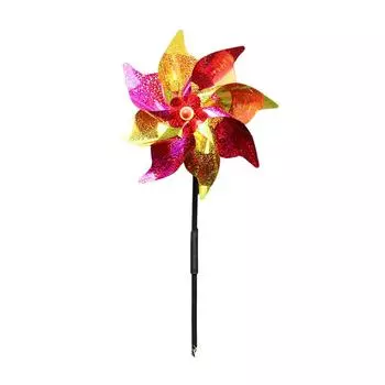 Ветряная мельница, отпугивающая птиц, фруктовый сад, светоотражающая ветряная мельница, защита сада (F)