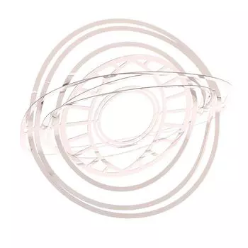 Ветряная вертушка Ловец Сублимация 3D Зеркальное отражение Вращающийся колокольчик Фэн-шуй Амулет Подвесной садовый декор