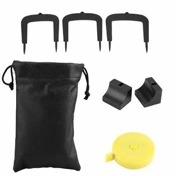 VGEBY1 Golf Putter Kit Aluminum Alloy Golf Putting Target Improved Accuracy Alignment Goal Gate Golf Trainer Set 50mm 55mm 60mm Tape Measure Color