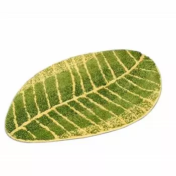 Входная дверь для кухни в скандинавском стиле Mud Water Foot 40x60 см [Queen-b] Коврик, Листья, Дизайн, Стильный, Удаляющий, Впитывающий, Антибактериальный, Ванная комната,