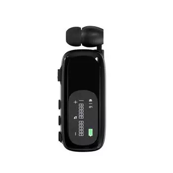 Входящий звонок Вибрация Бизнес Наушники Беспроводные 5.4 HiFi Шумоподавление Гарнитура С HD Микрофоном Для Всех Смартфонов