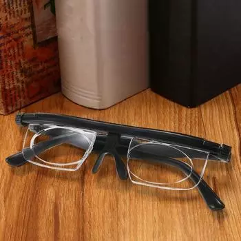 Vi Регулируемые очки для чтения с защитным футляром Vi-Shift, полукруглые противотуманные легкие и легкоочищаемые носоупоры для мужчин, регулируемый фокус A