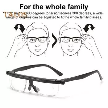 Vi Регулируемые очки для чтения с защитным футляром Vi-Shift, полукруглые противотуманные легкие и легкоочищаемые носоупоры для мужчин, регулируемые очки для близи A