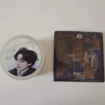 Vi Tae-hyung Bts Mate Mini Lp Брелок для ключей