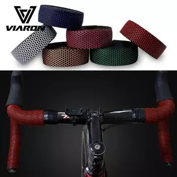 VIARON 1 пара противоскользящих дышащих стерео сотовых велосипедных лент для ручек из ЭВА, полиуретановой ленты для велосипеда