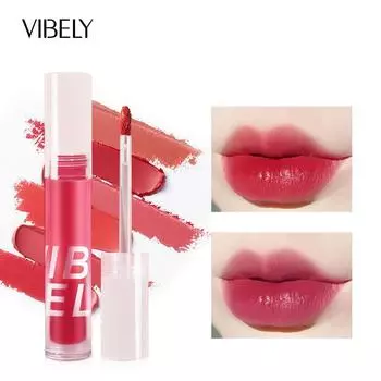 VIBELY Velvet Water Mist Lip Glaze — это увлажняющая, водостойкая и стойкая губная помада, которая не оставляет пятен на чашке.