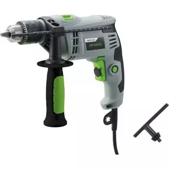 Вибрационная дрель Takagi EARTH MAN AC100V DR-500VA Электроинструмент Earthman с плавной регулировкой скорости, переключением вперед/назад, дрелью для бетона, дерева, пластика