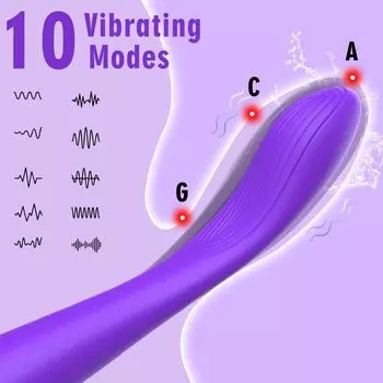 Вибрационная палочка для женщин, вагинальный массажер, стимулятор клитора, массажер для груди, водонепроницаемый, регулируемая частота, секс-игрушки