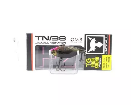 Вибрационная приманка Jackall TN 38 Regular Pink Head Aurora Black (6537)