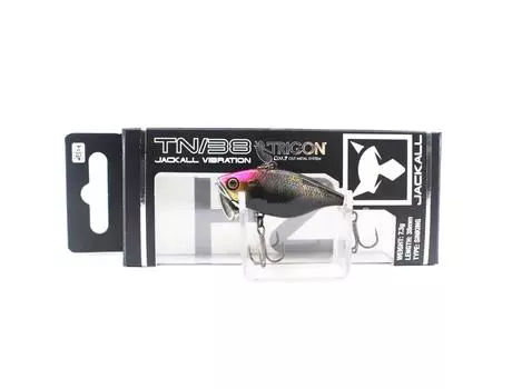 Вибрационная приманка Jackall TN 38 Trigon Pink Head Aurora Black (7657)