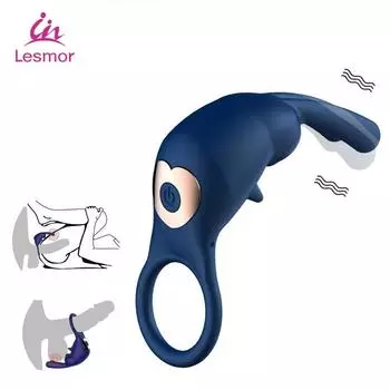 Вибрационное кольцо для пениса, задержка эякуляции, кольцо на член, клитор, стимулятор точки G, анальный фаллоимитатор, вибратор, секс-игрушки для женщин и мужчин, пара