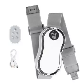 Вибрационный массажный пояс, регулируемый 6 режимов, двойной молоток, массажный электрический поясной ремень, устройство для нижней части тела