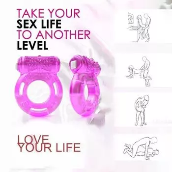 Вибрационный стимулятор клитора, сильный пенис, эрекция, кольцо на член, клетка для повышения эрекции, продукт для секса, секс-игрушки для мужчин, пара