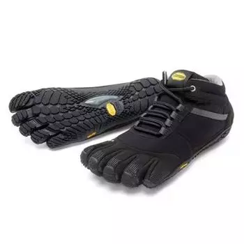 Vibram FiveFingers ICETREK Trek Ascent Утепленные для бега EU42 15M5302 Мужская обувь, Черный, (26,0 см), [Использовал] чёрный