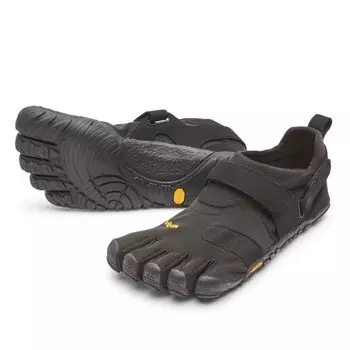 Vibram FiveFingers KMD Sport Обувь с пятью пальцами для зала, бега и простого дизайна с регулируемым размером EU44, мужская 2.0, для тренировок, упражнений, на ремешке, 21M3601, чёрный