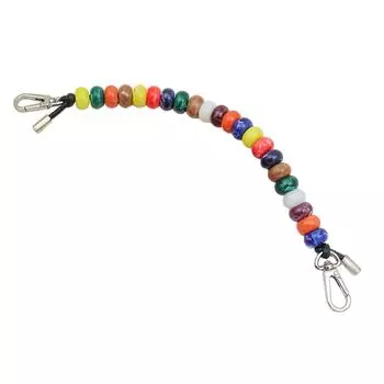Vibrant Beaded Purse Chain Adjustable Length Resin Bag Strap Replaceable Handbag Strap Women s Purse Chain 1