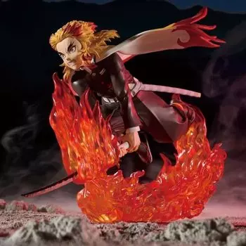 VIBRATION STARS PLUS Kyojuro Rengoku 14cm Figure, approx. (effect approx. 15cm)