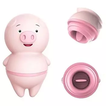 Вибратор для лизания языка для женщин, вибратор для клитора и точки G, водонепроницаемая игрушка для стимуляции клитора