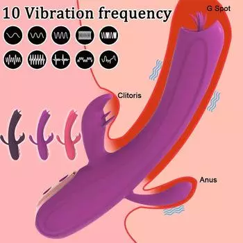 Вибратор для лизания языка, ручной фаллоимитатор, вибратор, кролик, клитор, вагина, анальный стимулятор, секс-игрушки, женский мастурбатор