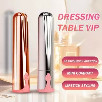 Вибратор-пуля G-Spot Дилдо Стимулятор клитора сосков Мини-помада Вибрирующее яйцо Массаж Секс-шоп Игрушки для женщин Мастурбатор