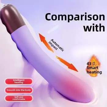 Вибратор женский с подогревом вибрационный мастурбатор AV Stick вибратор для взрослых эротические секс-товары basic version