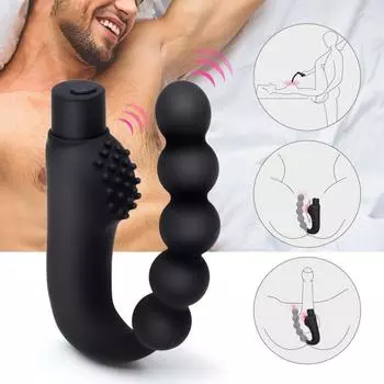 Вибрирующая анальная пробка, вагина, массажер простаты P-Spot, секс-игрушка для пары
