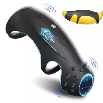 Вибрирующее кольцо для члена, мужская стимуляция промежности, вибратор для пениса, фаллоимитаторы, секс-игрушки для мужчин, секс-игрушки для пар, женщины, стимулятор влагалища G-Spot, водонепроницаемый