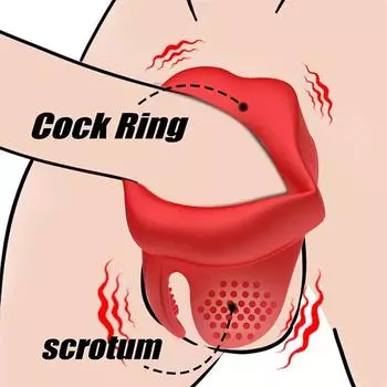 Вибрирующее кольцо для пениса, кольцо для губ, силиконовое кольцо для члена, вибратор, массажер для улучшения эрекции, эластичная стимуляция яичек, секс-игрушки