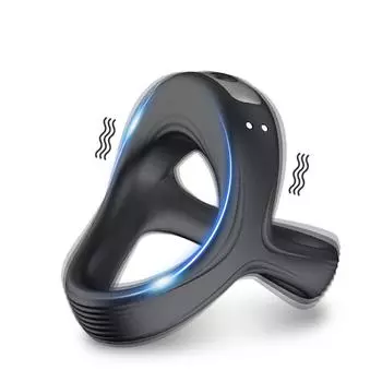 Вибрирующее кольцо для пениса, кольцо для пениса для мужчин, задержка эякуляции, секс-игрушки 1pcs