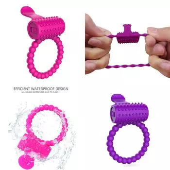 Вибрирующее кольцо для пениса, перезаряжаемое кольцо для пениса, вибратор, силиконовая мужская секс-игрушка для мужчин, пары, игры с кольцами для пениса, пары